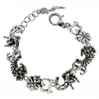 Pulsera Giovanni Raspini Portafortuna in Plata 8026